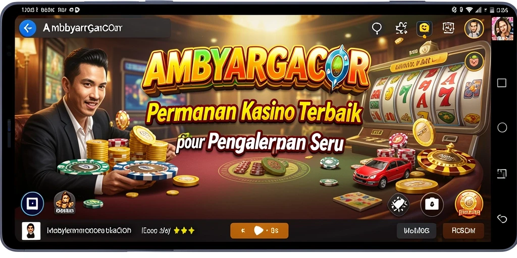 Screenshot gameplay kasino AMBYARGACOR dengan suasana mendebarkan.