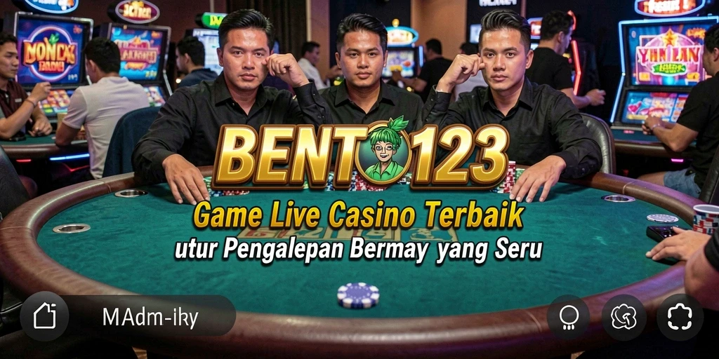 Tampilan gameplay BENTO123 yang menarik dengan dealer langsung.
