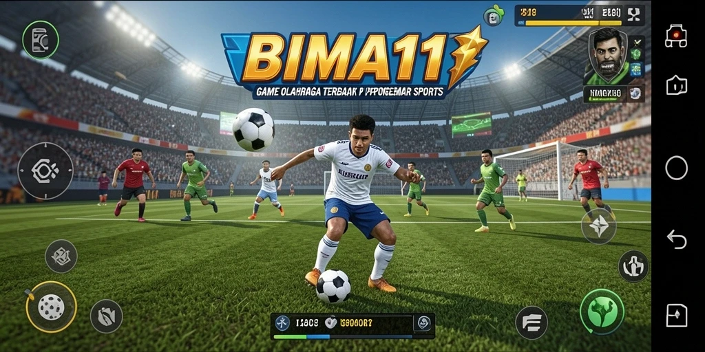 Gameplay BIMA11 yang seru dan interaktif untuk penggemar Sports.