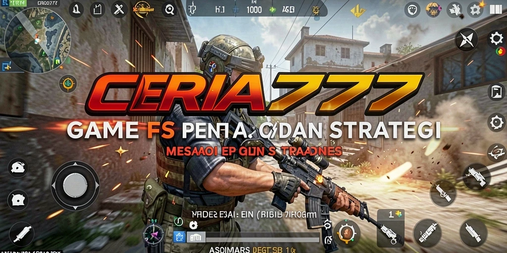 Screenshot dari gameplay CERIA777 menampilkan aksi tembak-menembak mendebarkan.