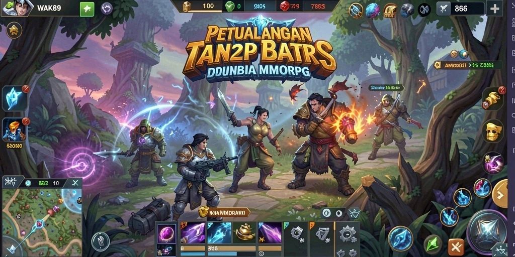 Tangkapan layar gameplay WAK89 yang menarik dan dinamis.