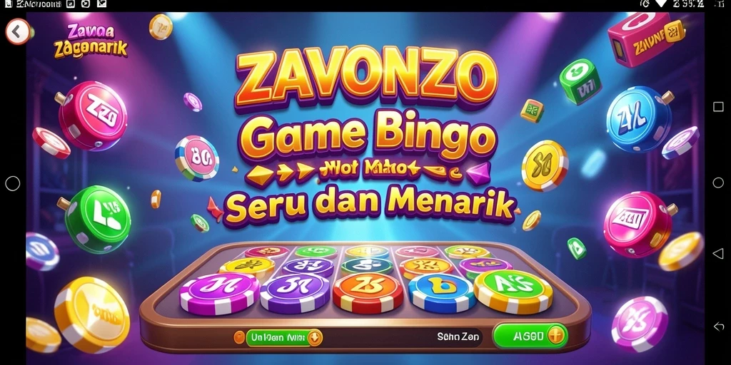 Tampilan gameplay Bingo yang dapat menghibur dan mudah dimainkan.